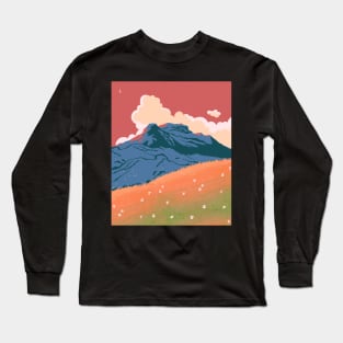 Mountain sunset Long Sleeve T-Shirt